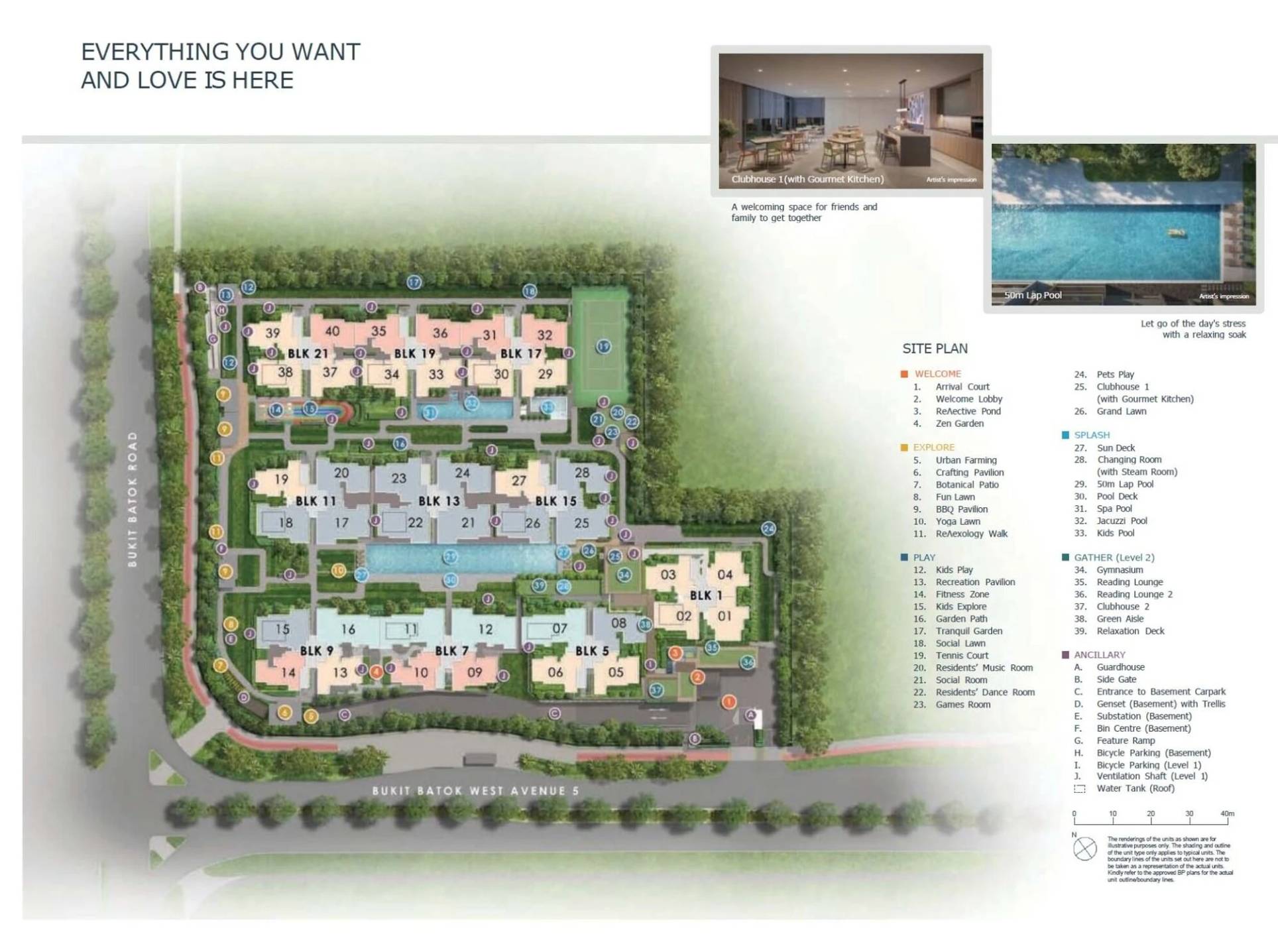 Lumina Grand siteplan